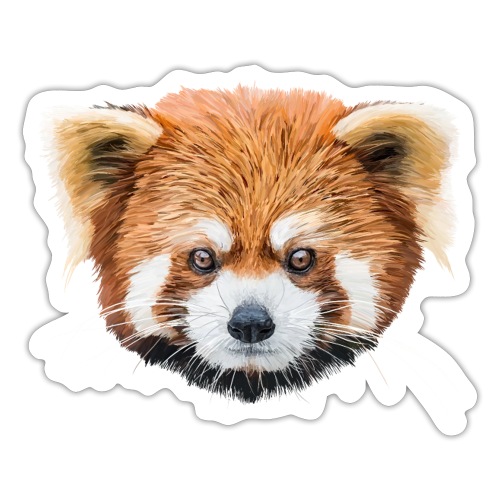 Roter Panda - Sticker