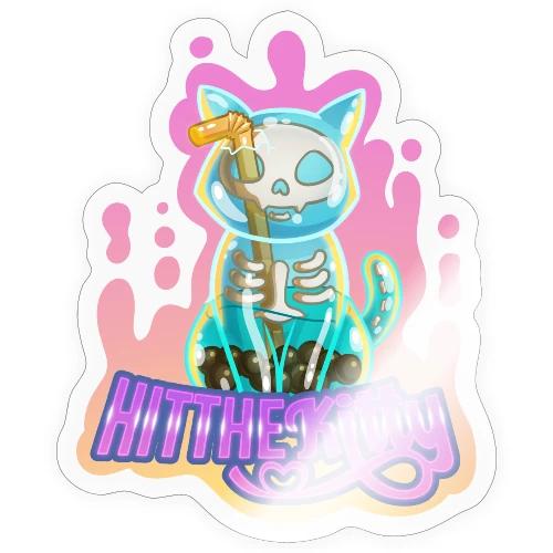 HitTheKitty LOGO - Sticker Größe S (10 x 10 cm)