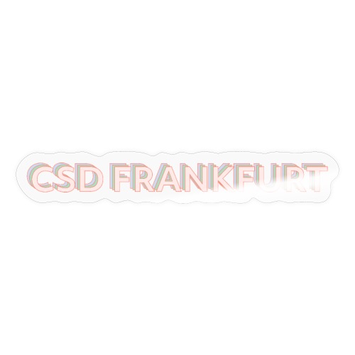 CSD FRANKFURT 2022 - Sticker