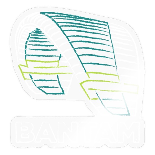 Bantam Nova Paraglider - Sticker