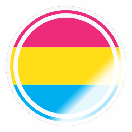 Circle Pan Pride - Sticker