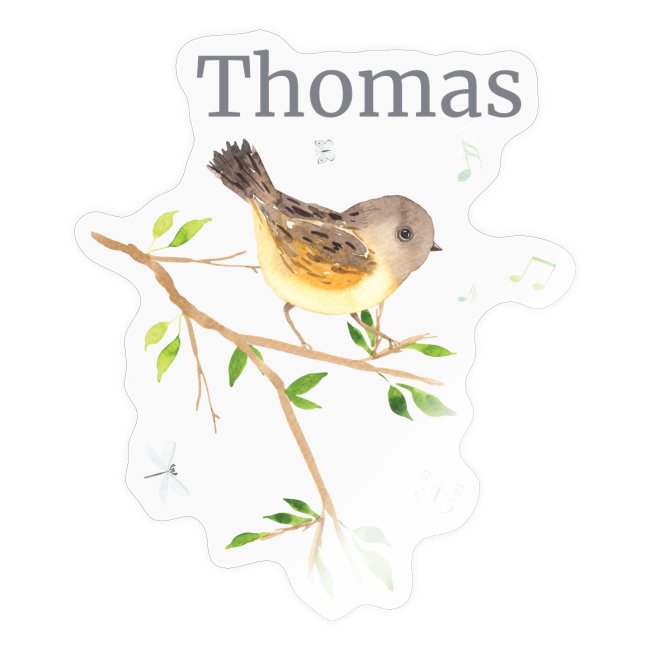 Waldtier Vogel Name Thomas