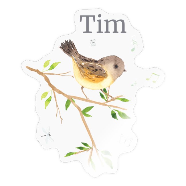 Waldtier Vogel Name Tim