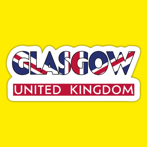 Glasgow - United Kingdom - Sticker