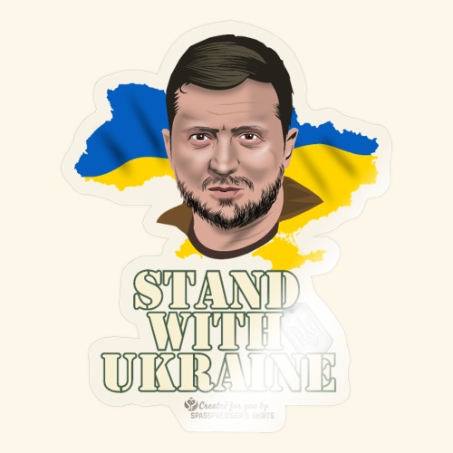Selenskyj Stand with Ukraine - Sticker