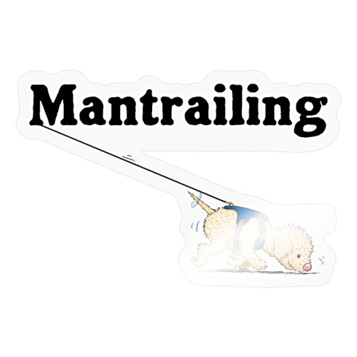 Mantrailing1 2 - Sticker