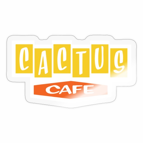 CACTUS CAFE - Adesivo