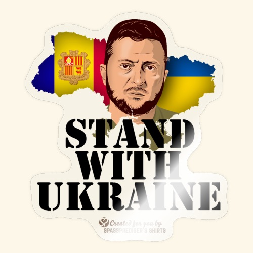 Ukraine Andorra - Sticker