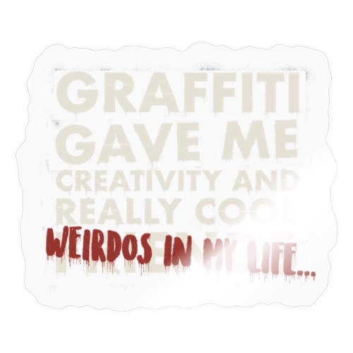 Graffiti Weirdos - Sticker