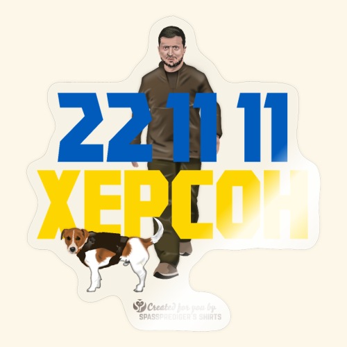 Kherson Ukraine Tag der Befreiung - Sticker