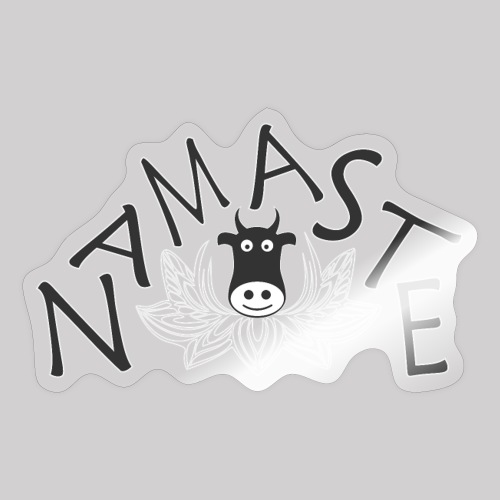 Speak kuhlisch - NAMASTE light - Sticker