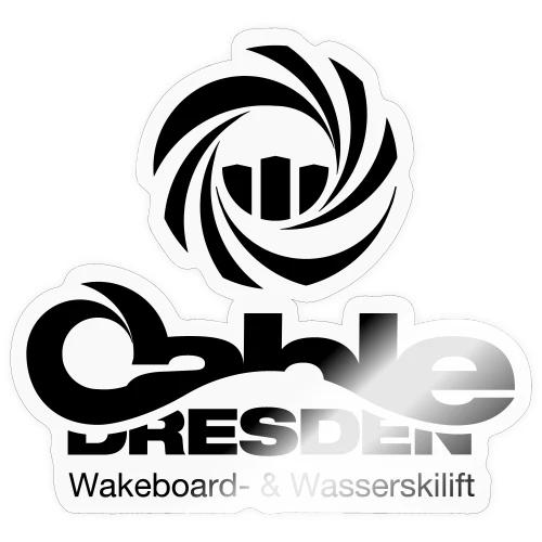 Cable Dresden - Sticker Größe S (10 x 10 cm)