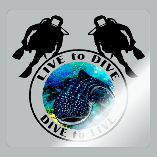 Live to Dive - Dive to Live - Sticker