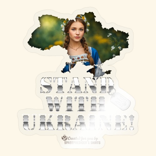 Ukraine Unterstützer - Sticker