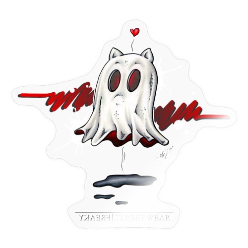 catghost in love - Sticker
