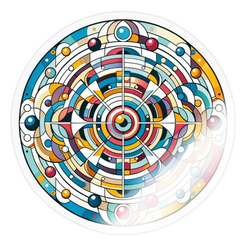 Kunterli - Colourful life cycle - Sticker
