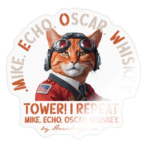 Katze Meow - Sticker