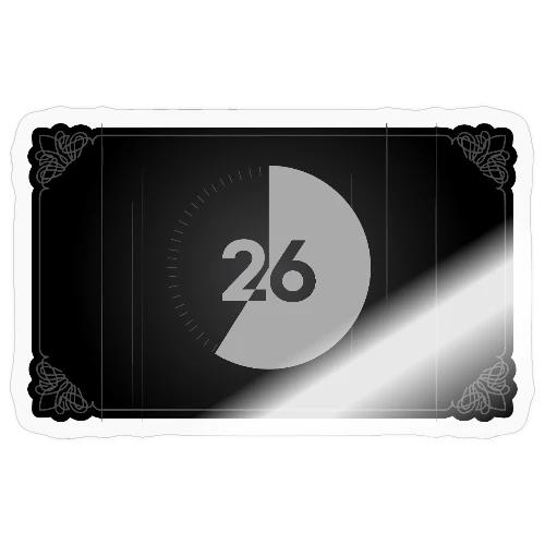 26 | Эхо - Sticker Größe S (10 x 10 cm)