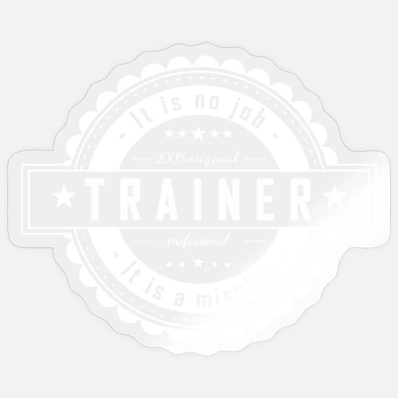Trainer Sticker size S (10 x 10 cm)