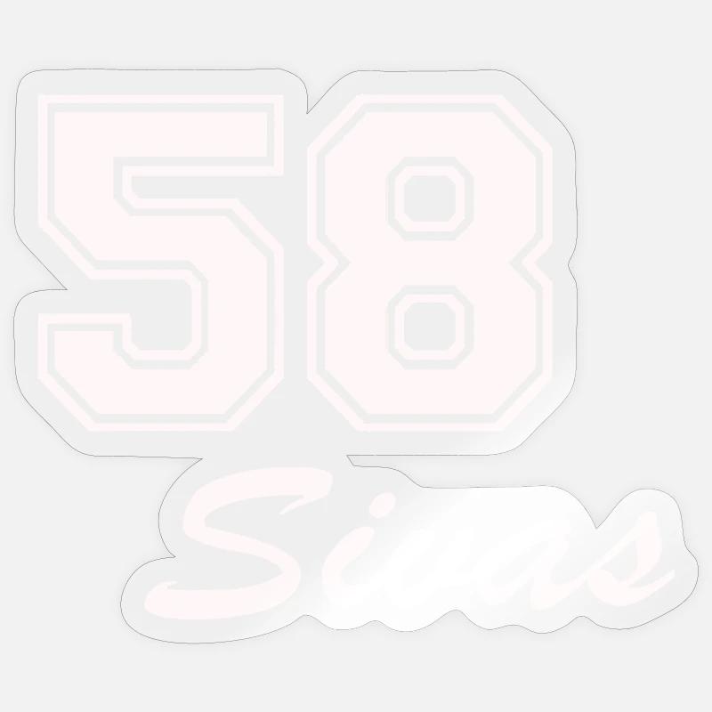 Sivas - Sticker taille S (10 x 10 cm) - brillant transparent