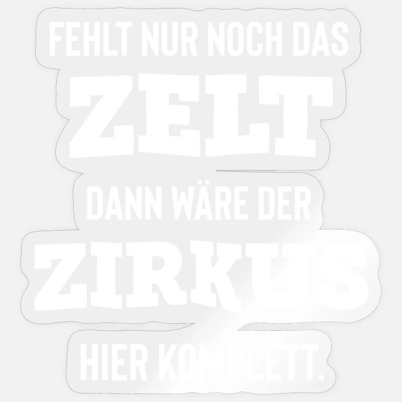 circus Sticker size S (10 x 10 cm)