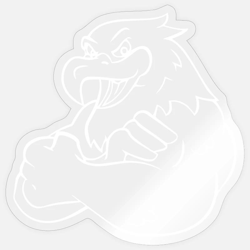Sticker Größe S (10 x 10 cm) - 