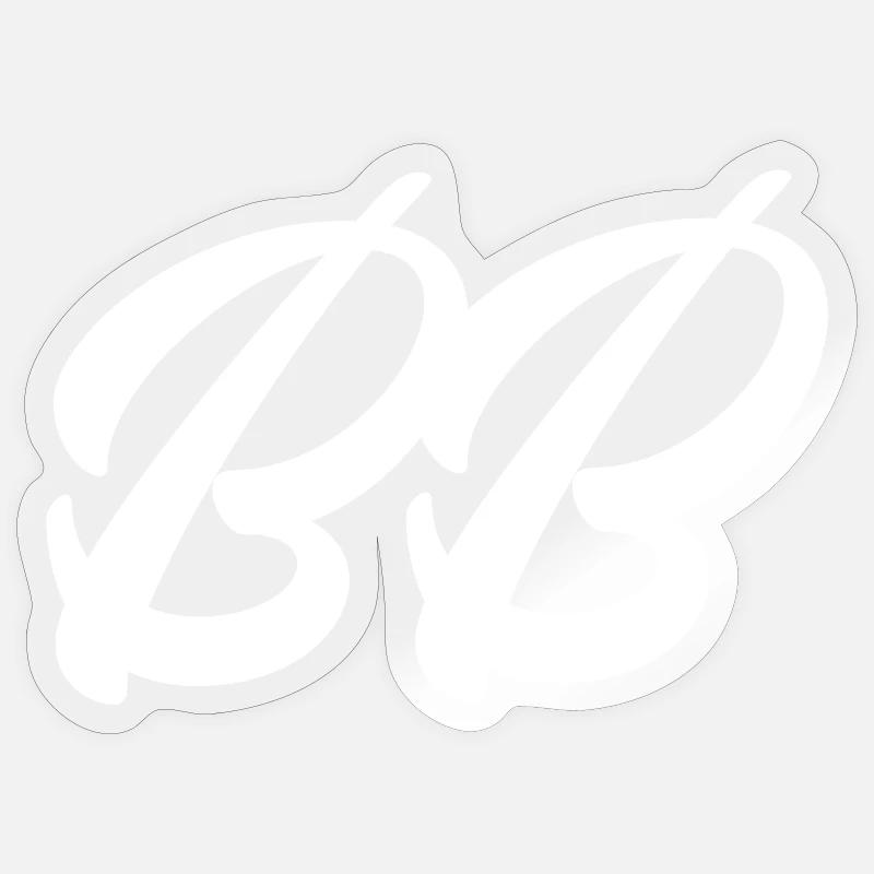 BB - Sticker Größe S (10 x 10 cm) - Transparent glänzend