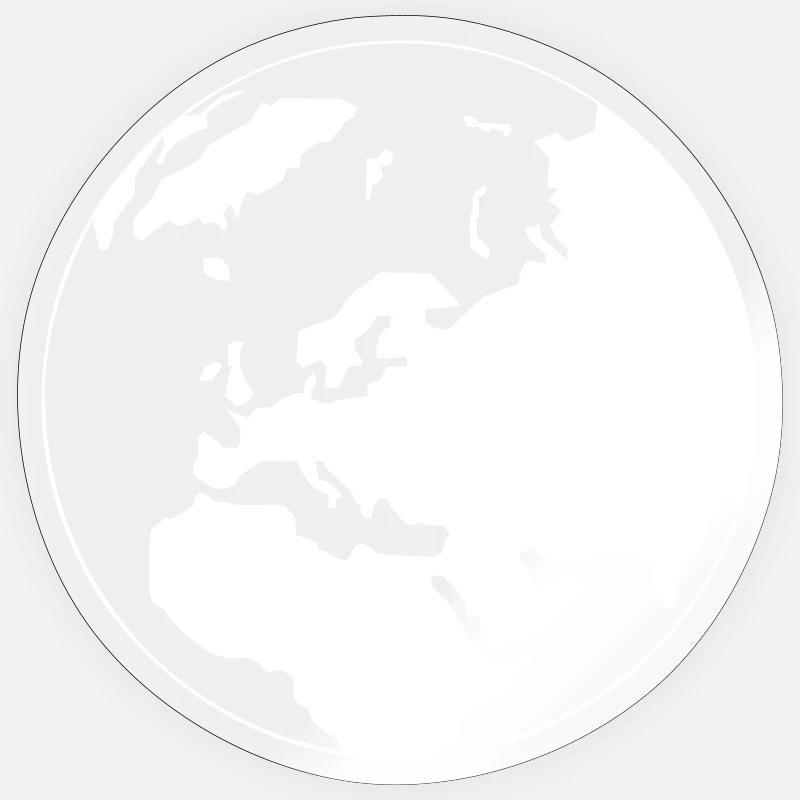 A world map Sticker size S (10 x 10 cm)