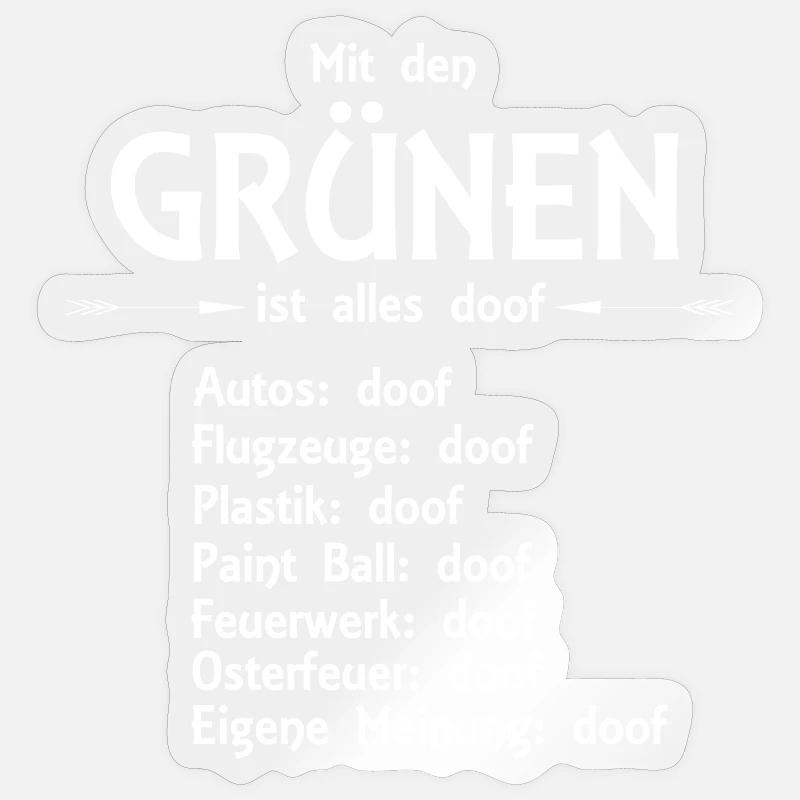 Sticker Größe S (10 x 10 cm) - 