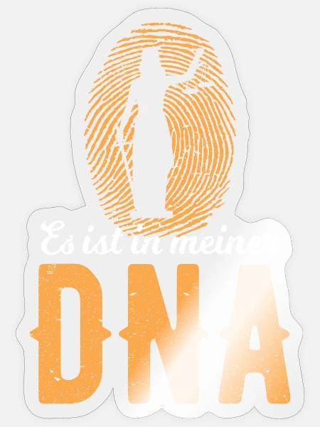 Justiz DNA Justitia Gerechtigkeit Anwalt Richter - Sticker Größe S (10 x 10 cm) - Transparent glänzend