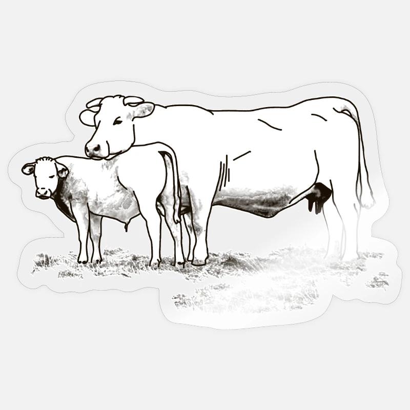 Sticker Größe S (10 x 10 cm) - 