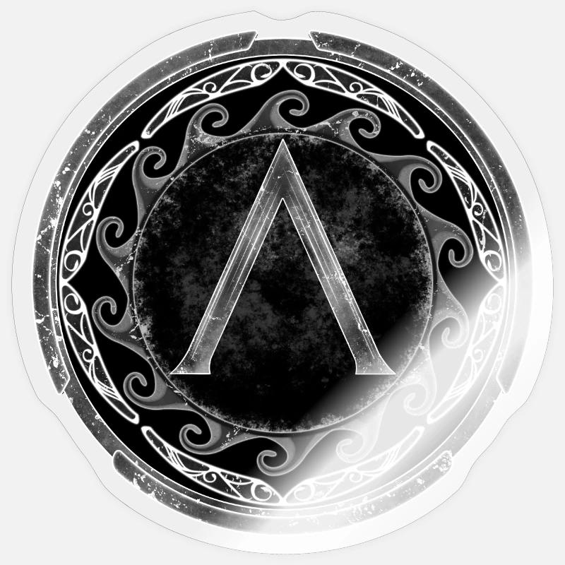 Sparta Lambda symbol Sticker size S (10 x 10 cm)