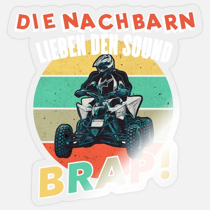 Sticker Größe S (10 x 10 cm) - 