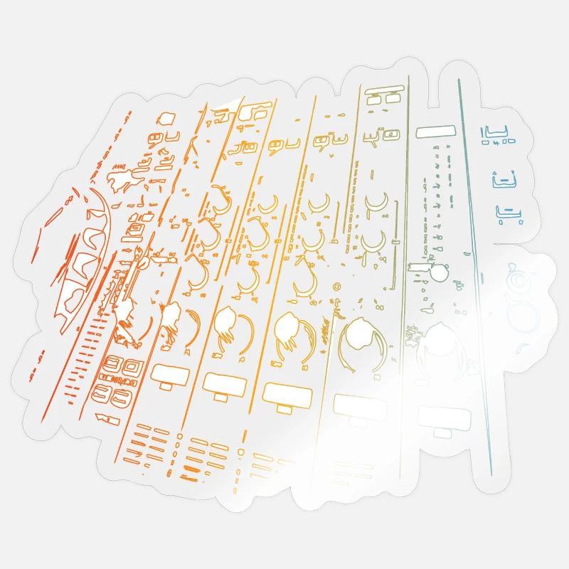 Sticker Größe S (10 x 10 cm) - 
