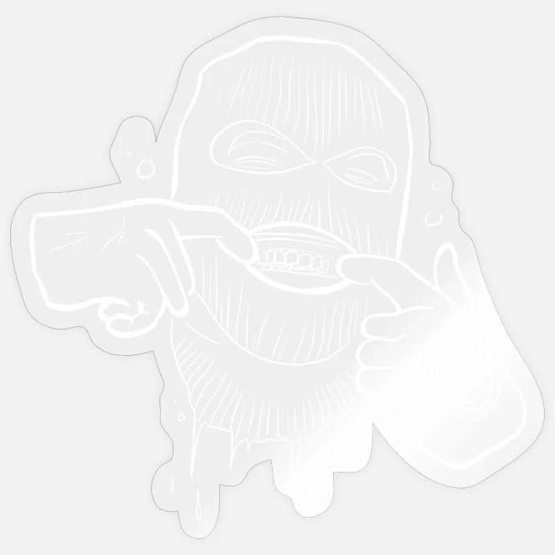 Sticker Größe S (10 x 10 cm) - 
