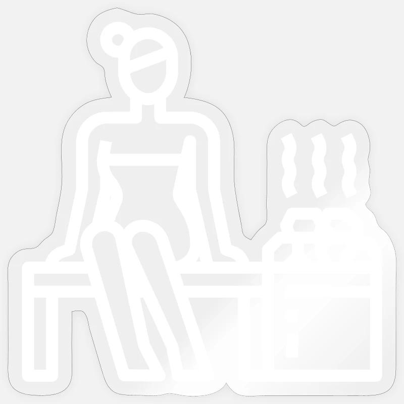 Sticker Größe S (10 x 10 cm) - 