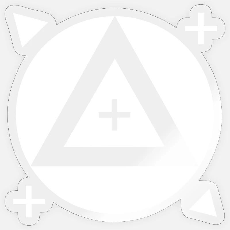 Track marks Sticker size S (10 x 10 cm)