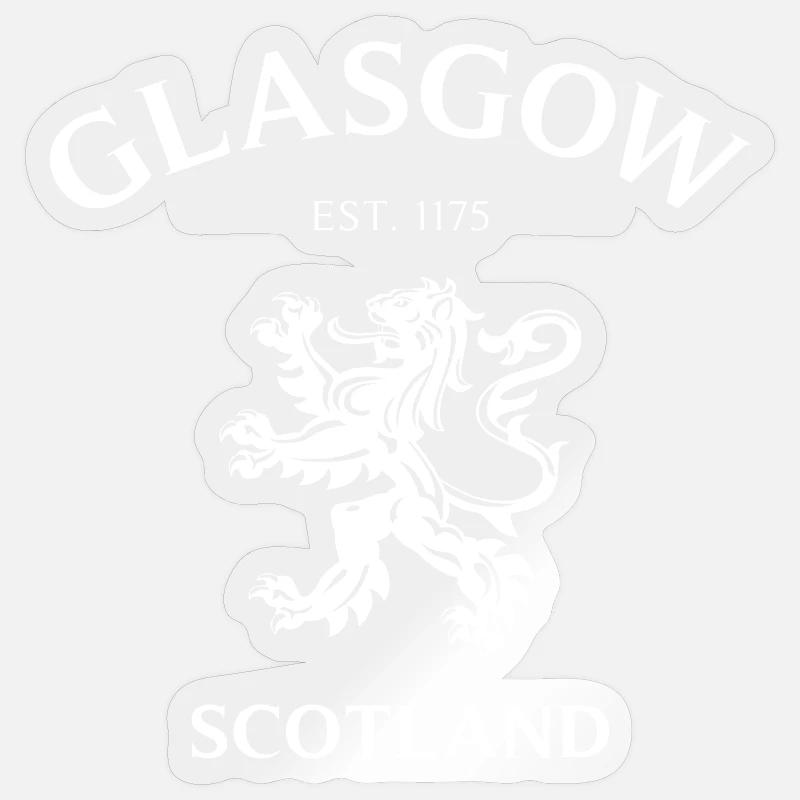 GLASGOW Scotland Schottland Sticker size S (10 x 10 cm)
