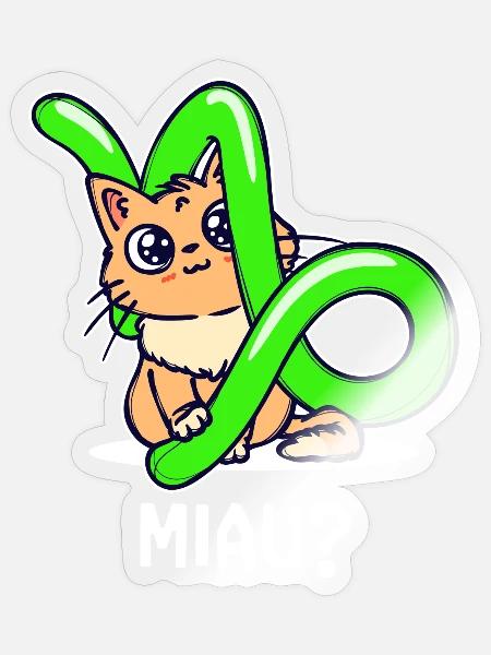 Steinbock Esoterik Statement Aberglaube Horoskop - Sticker Größe S (10 x 10 cm) - Transparent glänzend