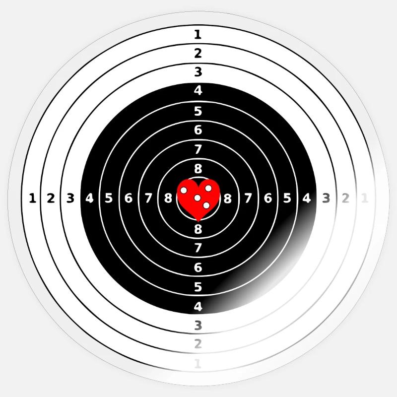 cible Sticker taille S (10 x 10 cm)