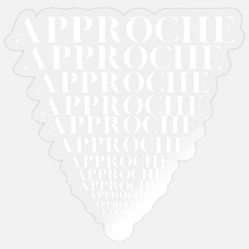 APPROCHE JTE BZ Sticker taille S (10 x 10 cm)