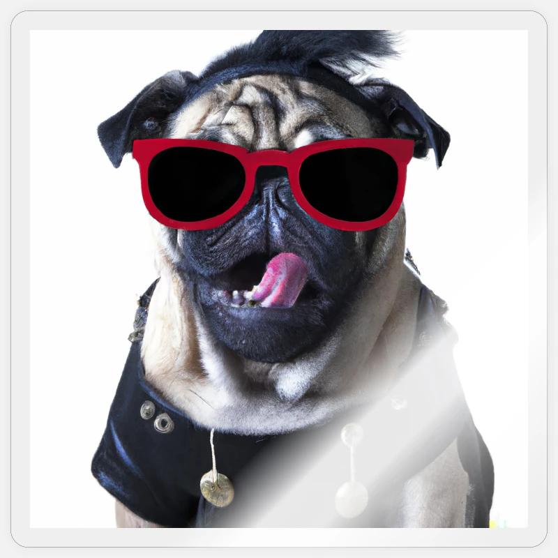 Sticker taille S (10 x 10 cm) - 