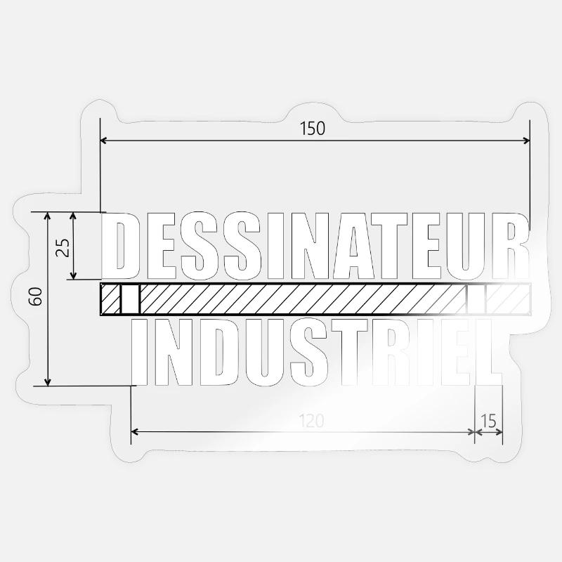 Sticker taille S (10 x 10 cm) - 