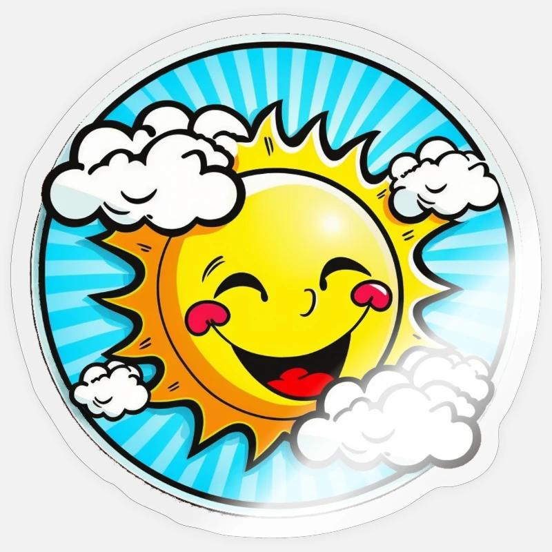 Sticker taille S (10 x 10 cm) - 