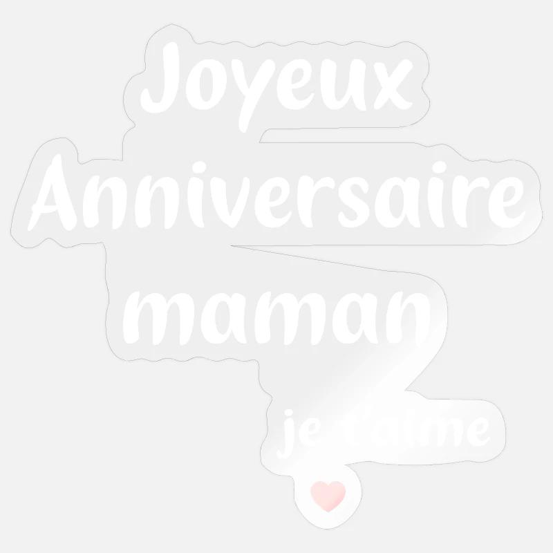 Sticker taille S (10 x 10 cm) - 