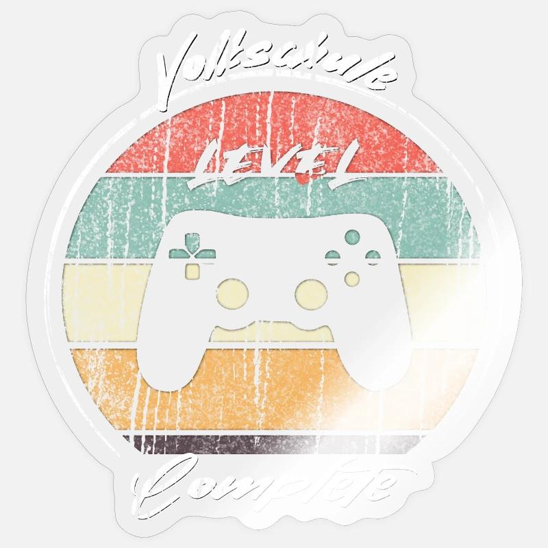 Sticker Größe S (10 x 10 cm) - 