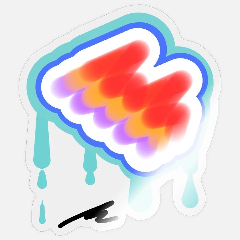 Sticker Größe S (10 x 10 cm) - 