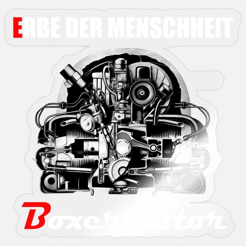 Sticker Größe S (10 x 10 cm) -