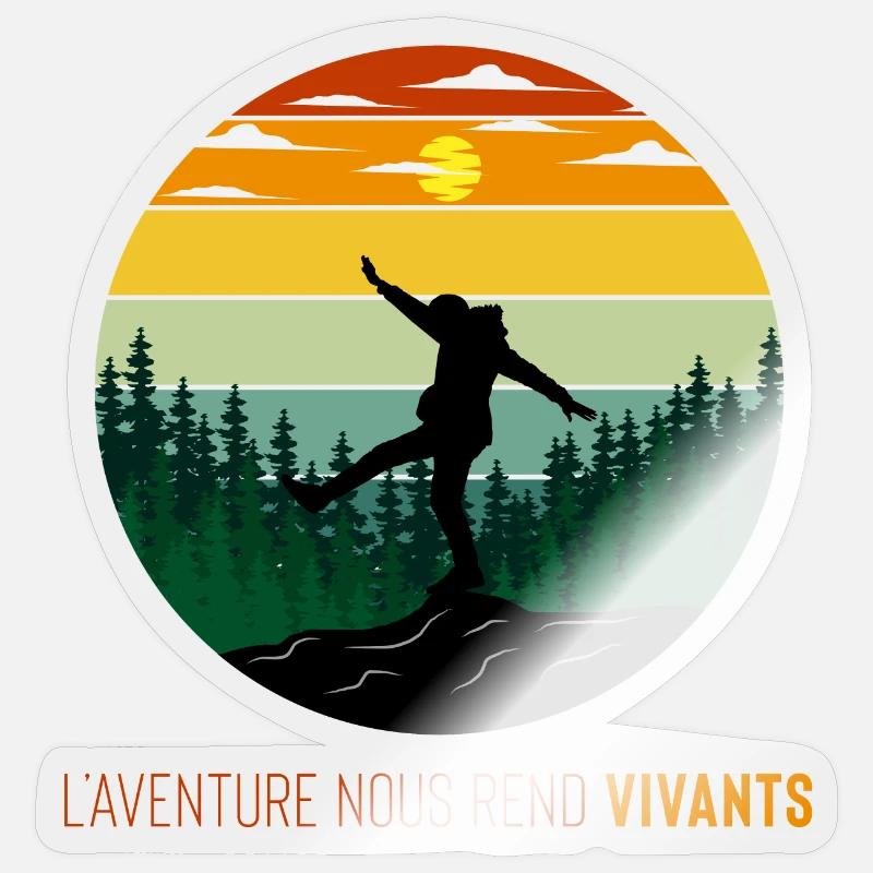 Sticker taille S (10 x 10 cm) - 