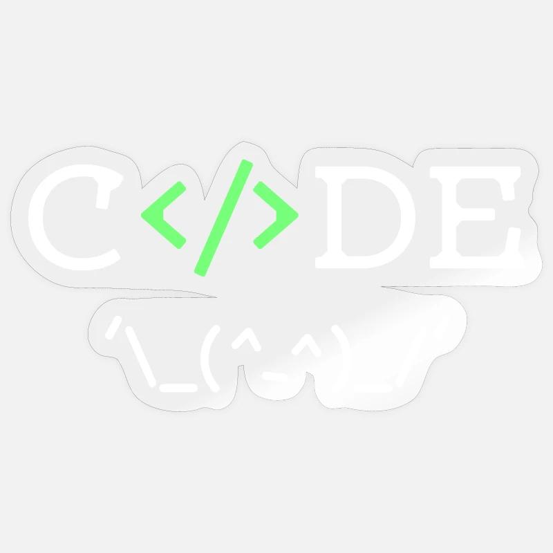 Work Saying Developer Career Workaholic Job Sticker size S (10 x 10 cm)